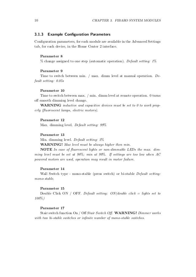 fibaro binary switch