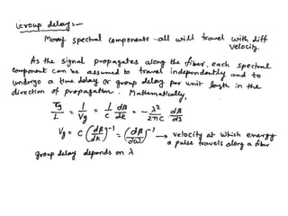 Fiber  signal degradation final