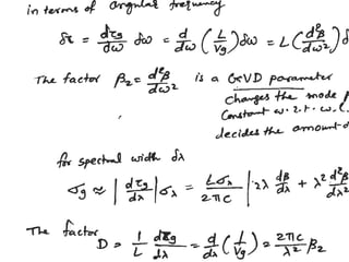 Fiber  signal degradation final