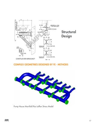 87
COMPLEX GEOMETRIES DESIGNED BY FE - METHODS
Pump House Manifold Ras Laffan Stress Model
 