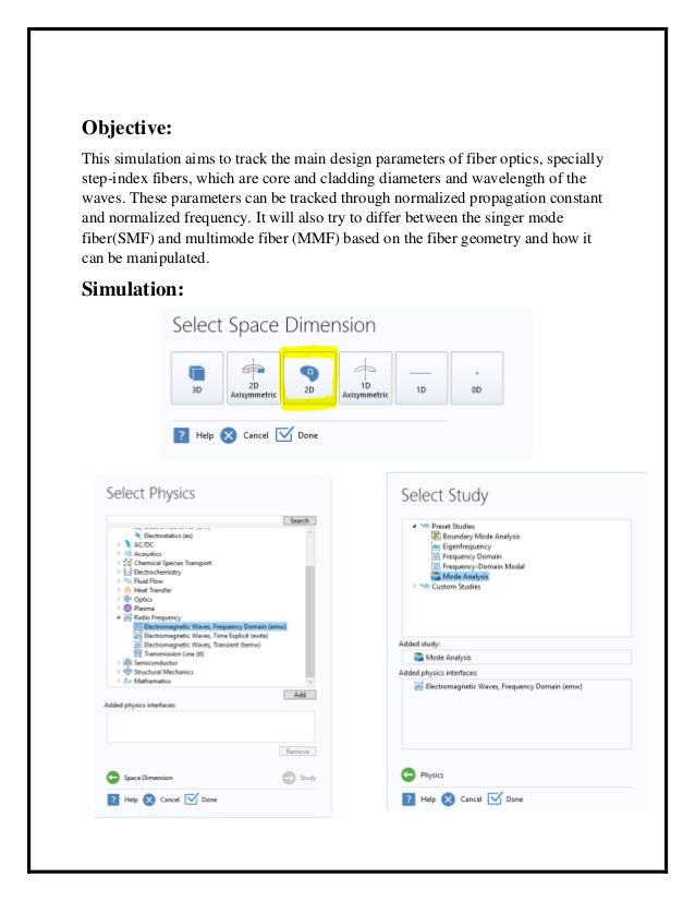 Fiber optics project report