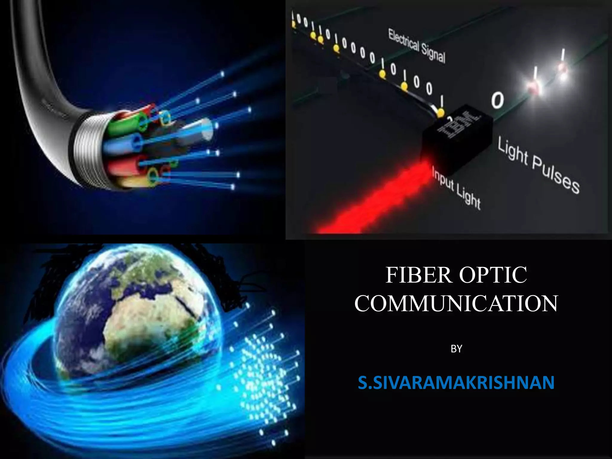 Fiber optic communication PPT