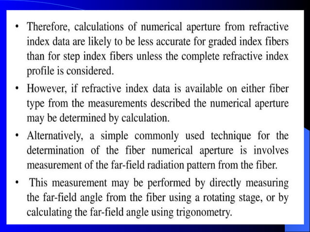 FIBER OPTIC COMMUNICATION UNIT 4 NOTES.pptx