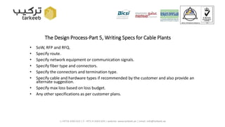 Fiber optic network design | PPTX