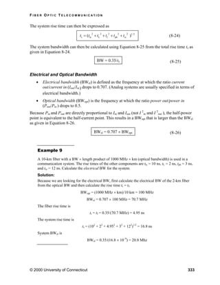 Fiber optics | PDF