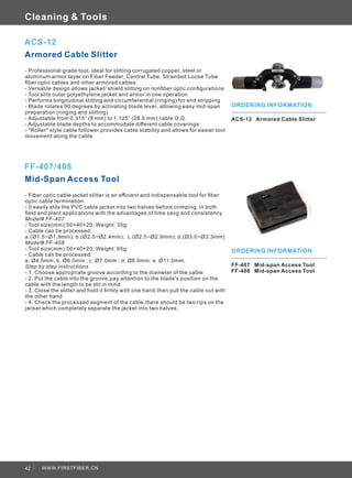 Fiber optics catalogue_ver2.01