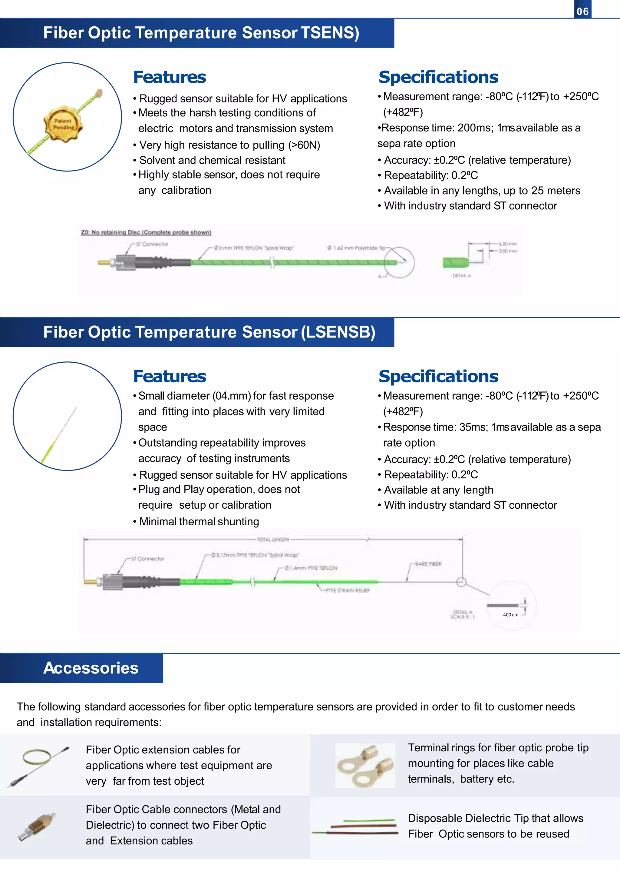 Fiber optic temperature management in ev testing | PPTX