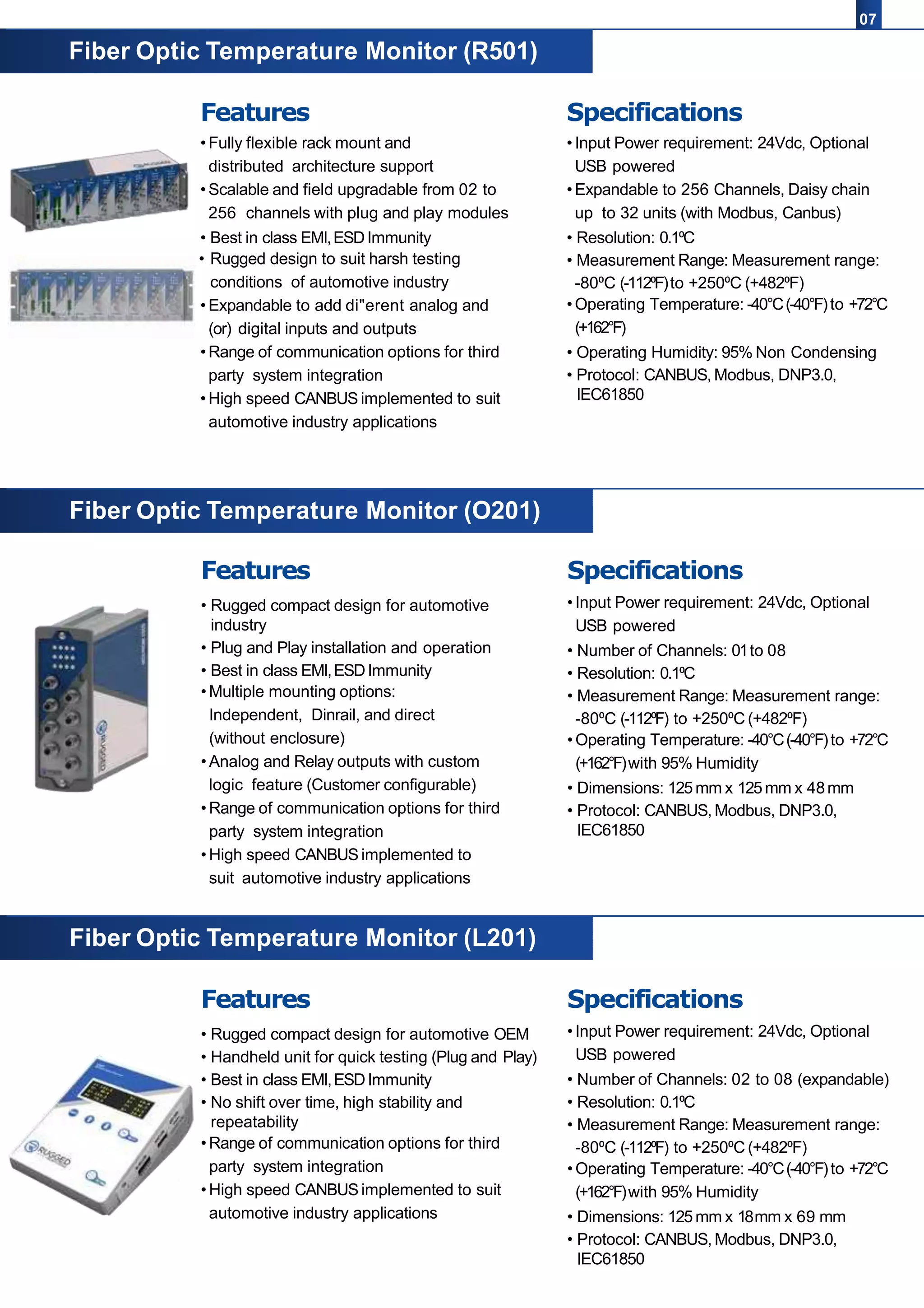 Fiber optic temperature management in ev testing | PPTX