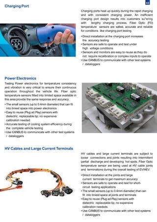 Fiber optic temperature management in ev testing | PPTX