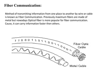Fiber vs wireless communicaton | PPTX