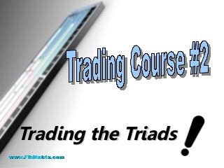 Trading the TriadsTrading the Triads
www.FibMatrix.comwww.FibMatrix.com
 