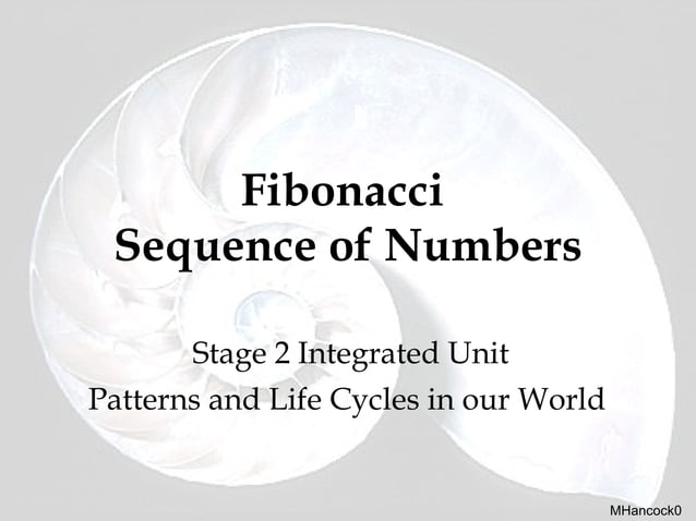 Fibonacci | PPT