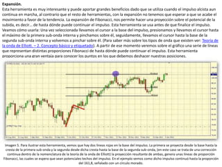 Expansión.
Esta herramienta es muy interesante y puede aportar grandes beneficios dado que se utiliza cuando el impulso al...