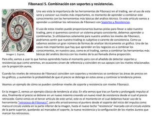 Fibonacci 5. Combinación con soportes y resistencias.
                            Una vez vista la importancia de las herr...