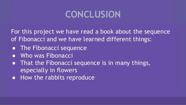 Fibonacci sequence essay