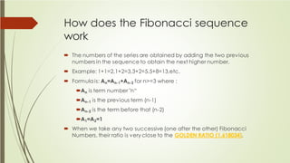 Fibonacci and golden ratio | PDF