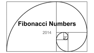 Fibonacci Numbers
2014
 