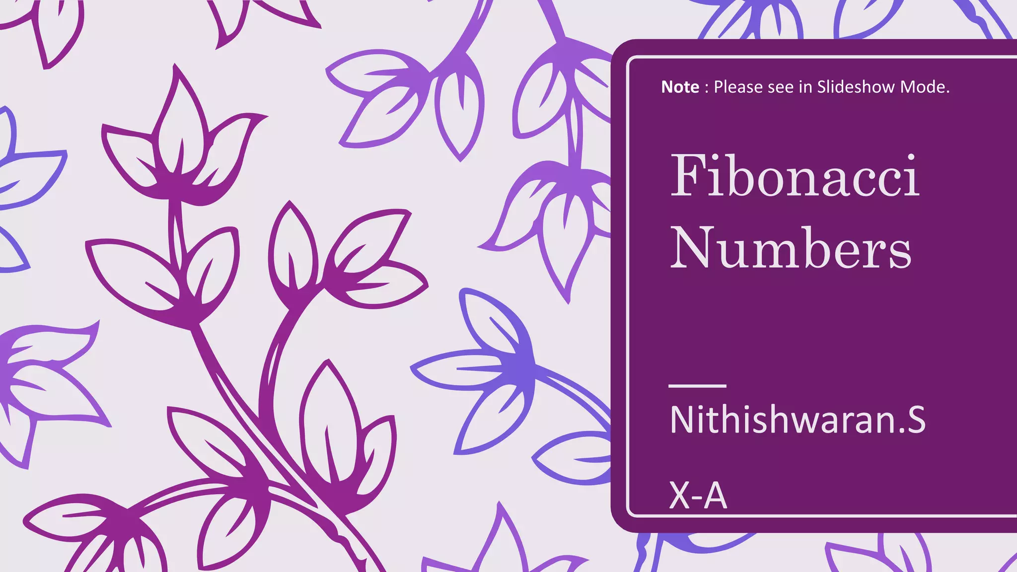 Fibonacci Numbers.pptx