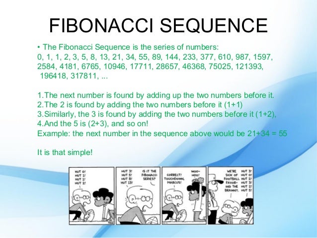 Fibonacci sequence