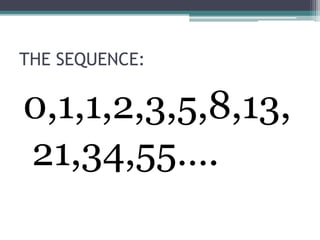 Fibonacci sequence | PPT