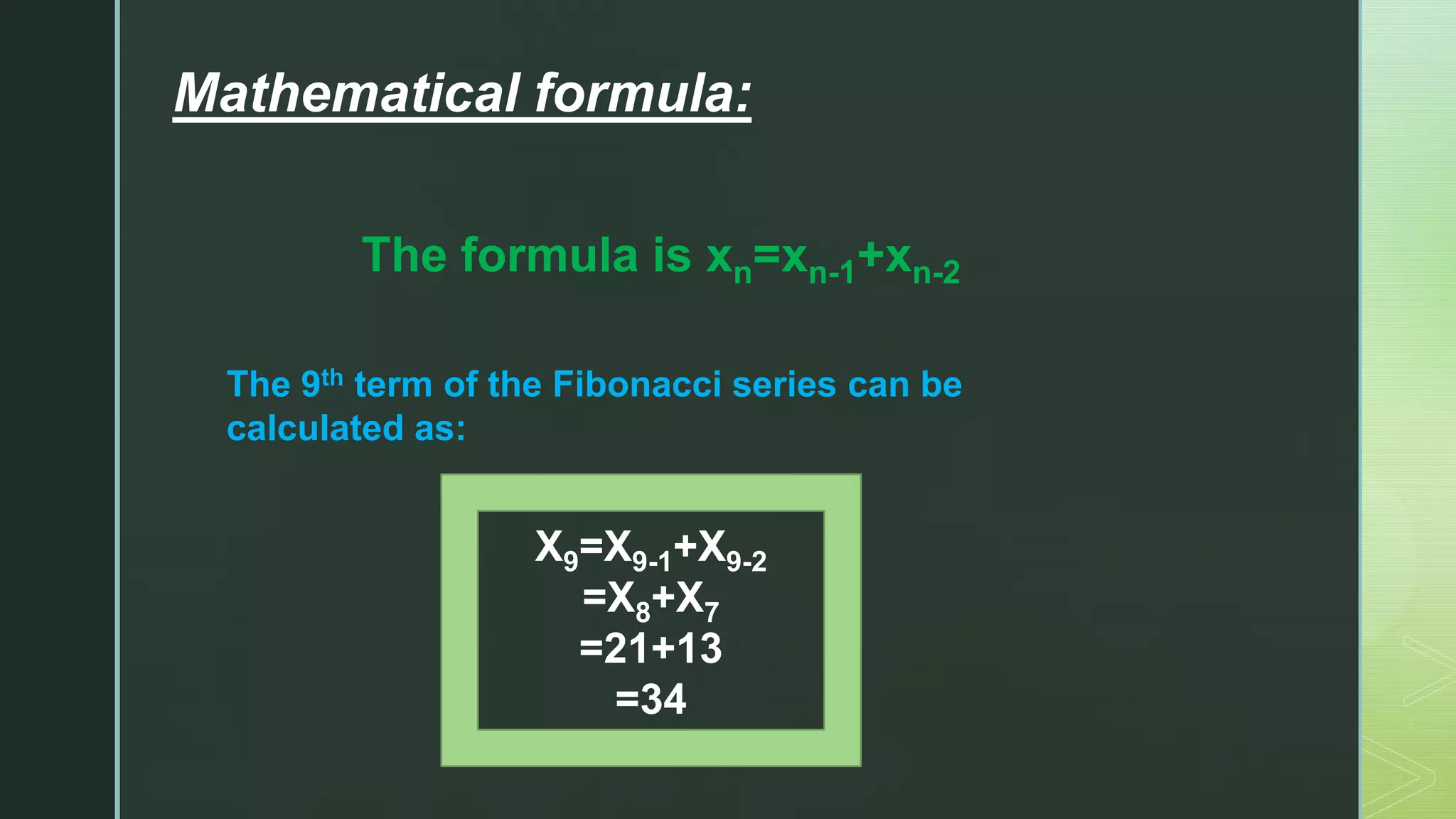Fibonacci Series PPT fibonacci-series-ppt