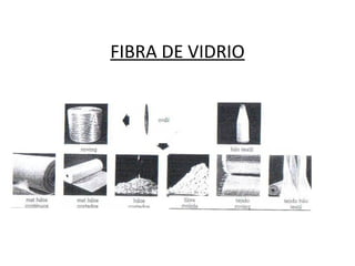 FIBRA DE VIDRIO
 
