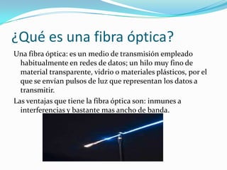 Fibra optica jony rodriguez