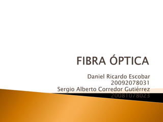 Fibra óptica