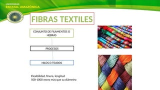 fibras textiles-1.pptx universitariosss. | PPTX
