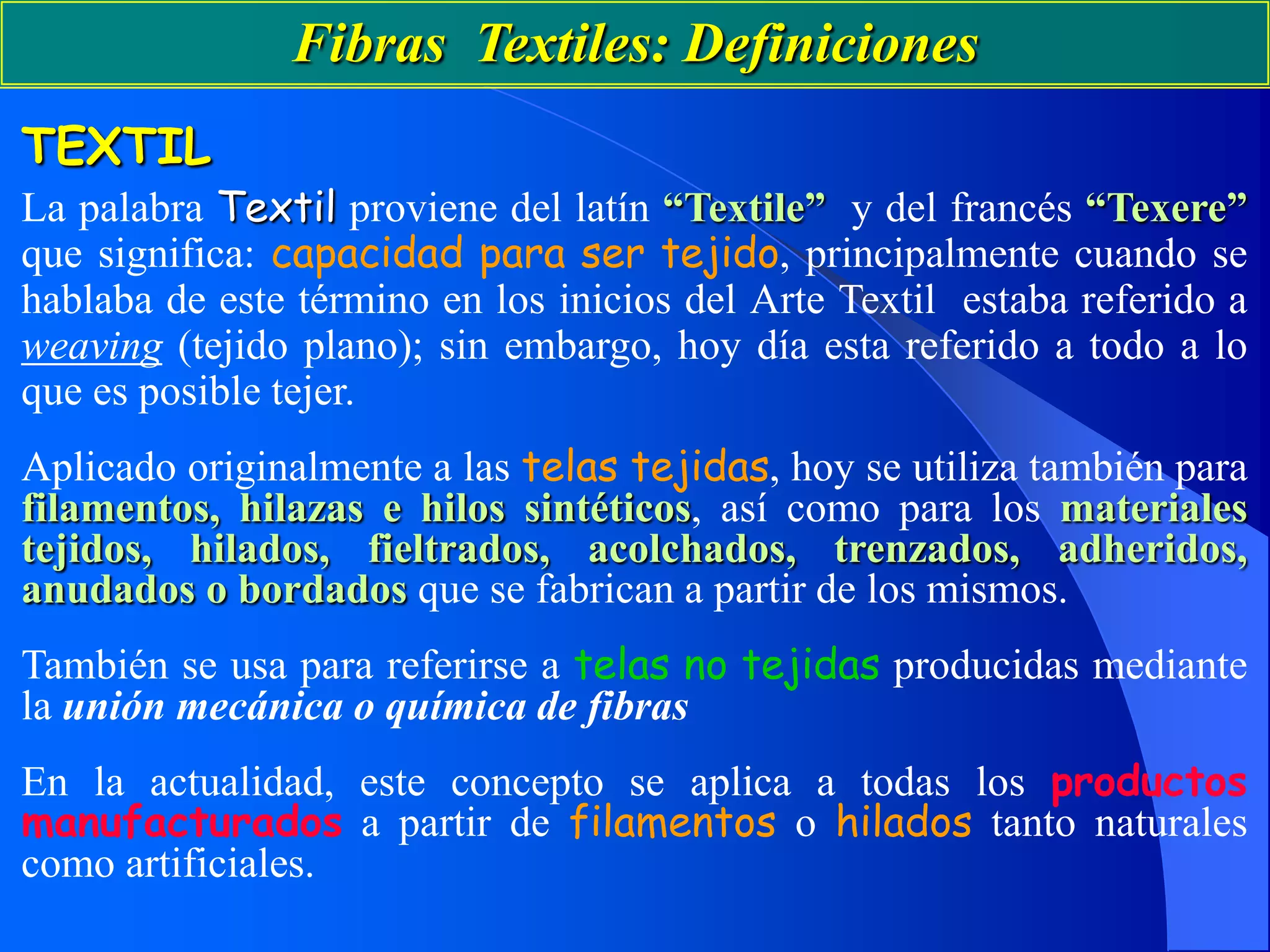 Fibras Textiles e Hilatura | PDF