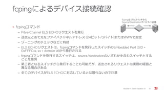 ブロケード FC ファブリックスイッチオペレーション講座（前編） | PDF