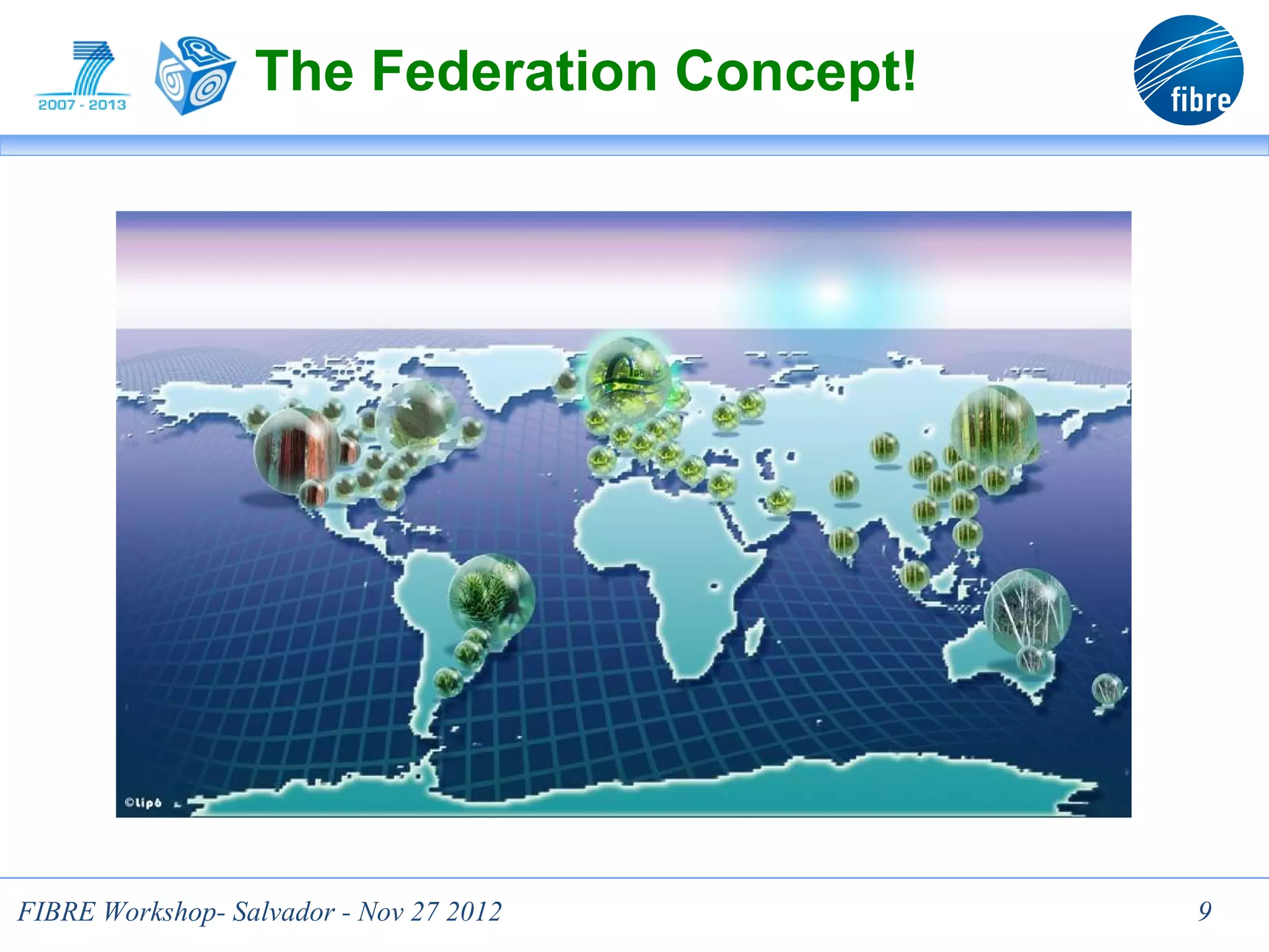 The Federation Concept!




FIBRE Workshop- Salvador - Nov 27 2012      9
 