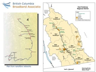 FIBRE MARKETS IN VANCOUVER & BC Plan from nanofibre networks 