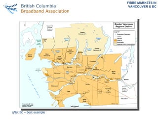 FIBRE MARKETS IN VANCOUVER & BC qNet BC – best example 