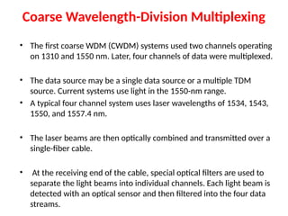 Cdwm Comprehensive Overview of Wavelength-Division Multiplexing Technologies ...