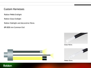 Fibre optic lighting by Roblon - Denmark | PPT
