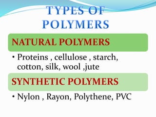 Polymers | PPTX