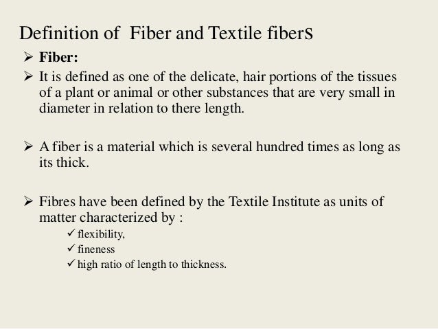 Textile Fiber ppt by B.A