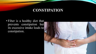 Fiber in foods | PPTX