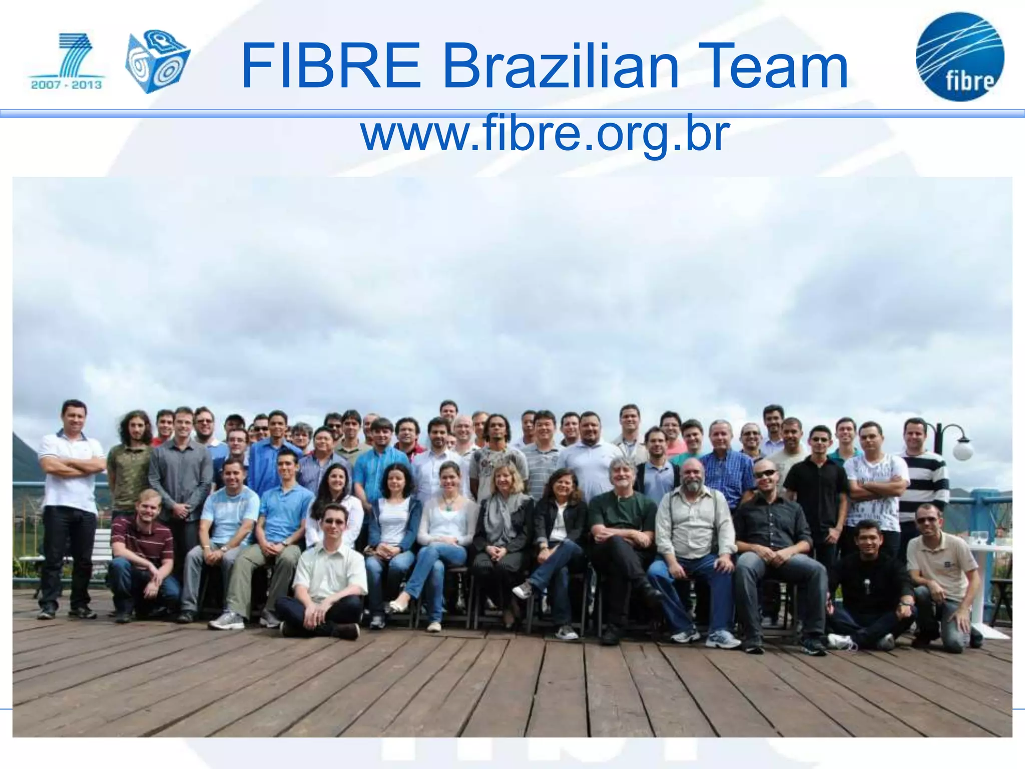 FIBRE Brazilian Team
www.fibre.org.br
 