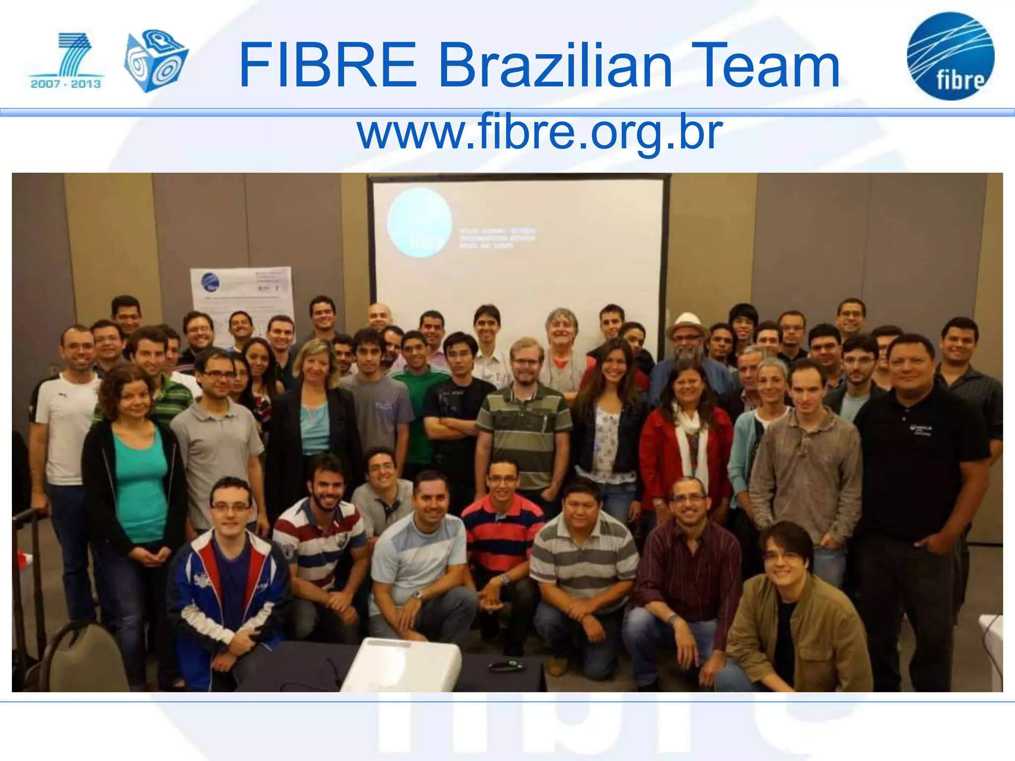 FIBRE Brazilian Team
www.fibre.org.br
 