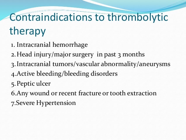 Fibrinolytics And Antifibrinolytics - 