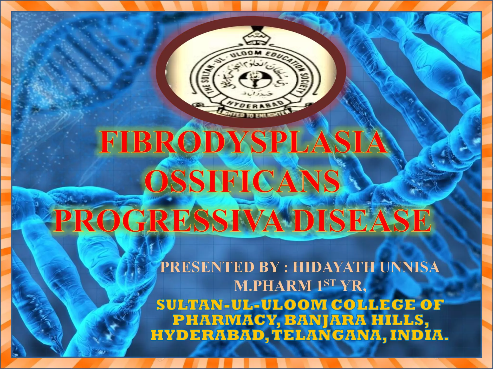 Fibrodysplasia ossificans progressiva disease | PPT