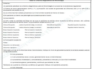 Criterios Diagnósticos
 