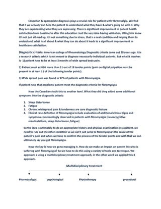 Fibromyalgia | PDF