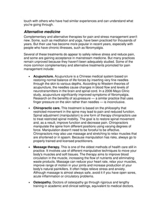 Fibromyalgia Syndrome  Fms