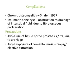 Fibroosseous lesions | PPTX