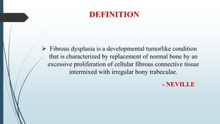 Intermixed Definition FIBRO OSSEOUS LESIONS.pptx