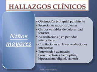 HALLAZGOS CLÍNICOSFERNANDO AYLLON