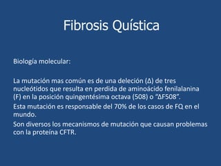 Fibrosis Quística